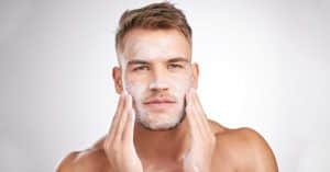 men face cleanser