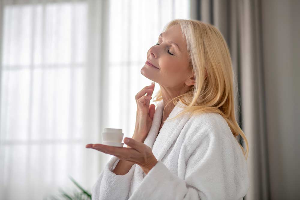 Vanilla body balm for dry skin
