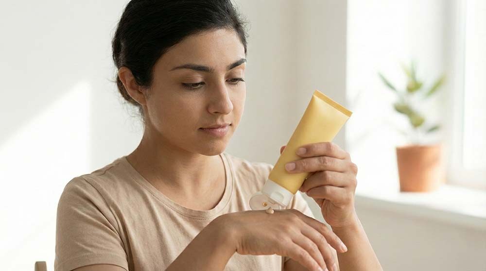 Hybrid sunscreen formulation