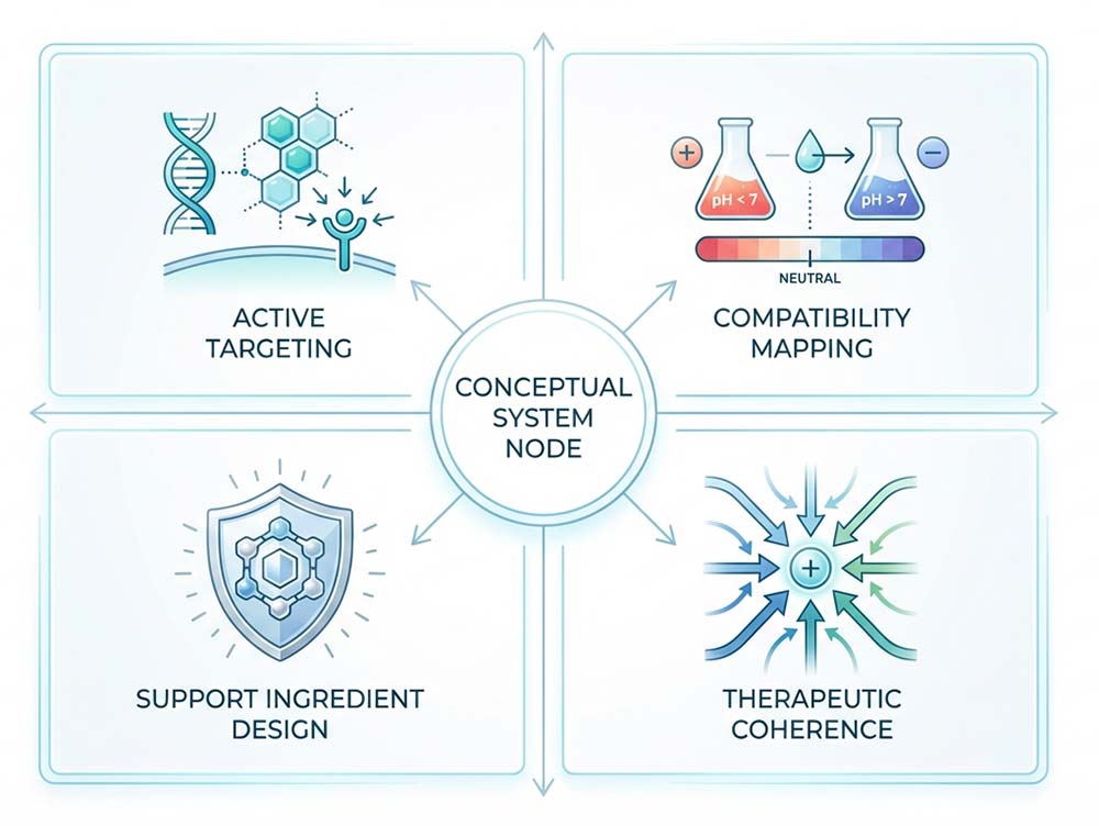 skincare formulation system architecture for effective barrier repair design