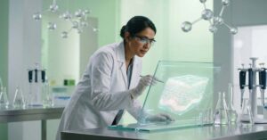 Skincare production environment ensuring consistent formulation and manufacturing quality