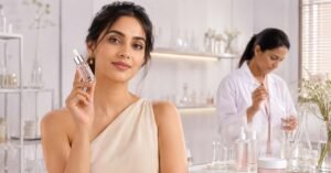 Multifunctional skincare serum developed through advanced formulation science and R&D.