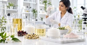 Cosmetic raw materials prepared for quality focused skincare formulation